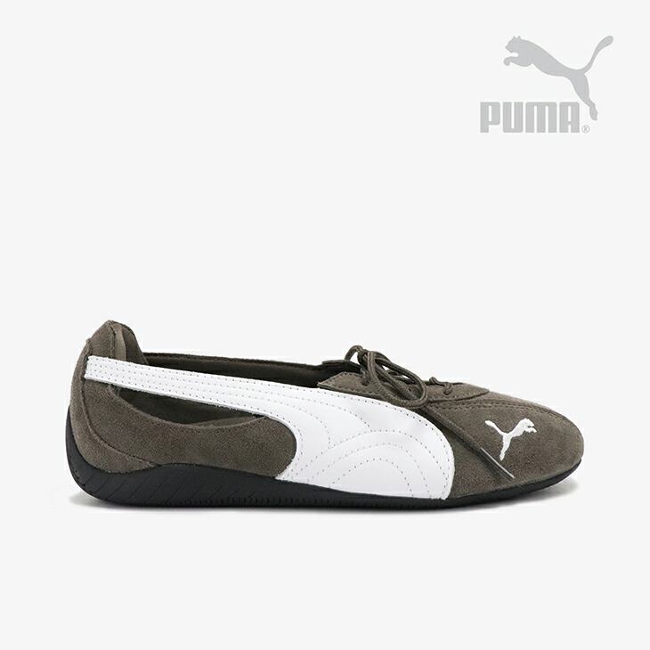 ・PUMA｜W Speedcat Ballet Nova Suede/ プーマ/スピードキャット バレエ ノヴァ スエード/マットブロンズｘブラック # 8,470円