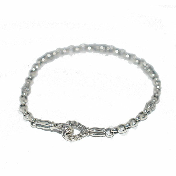 ロンワンズ LONEONES MFNH-0006L(B)\u003cBR\u003eMini Silk and Eagle Chain Bracelet\u003cBR\u003eミニ地絹\u0026イーグルチェーンブレスレット