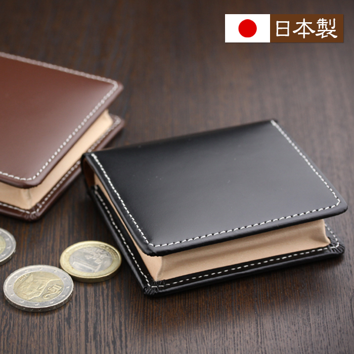 楽天市場】プリズム（角シボ型押し牛革）日本製 本革 小銭入れ
