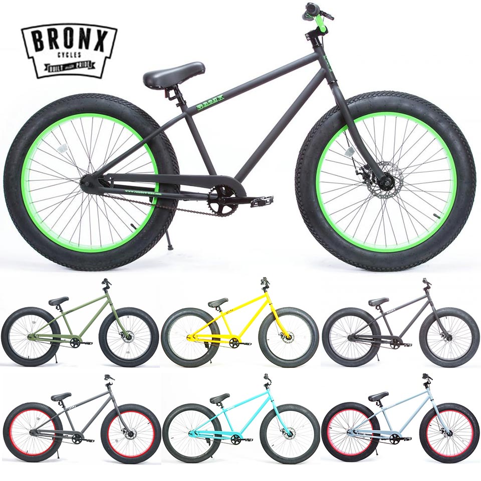 Gobeachstore Fat Motorcycle Bicycle 26 Inches Fatbike Mint X