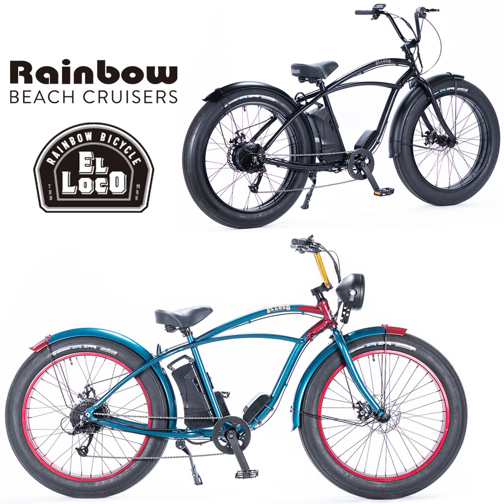 楽天市場】RAINBOW BEACHCRUISER/レインボービーチクルーザー GREASE 8段変速 26 x 3.5 グリース 自転車 26インチ  SPADE BLACK スペードブラック マーシャル : 湘南 GO BEACH STORE