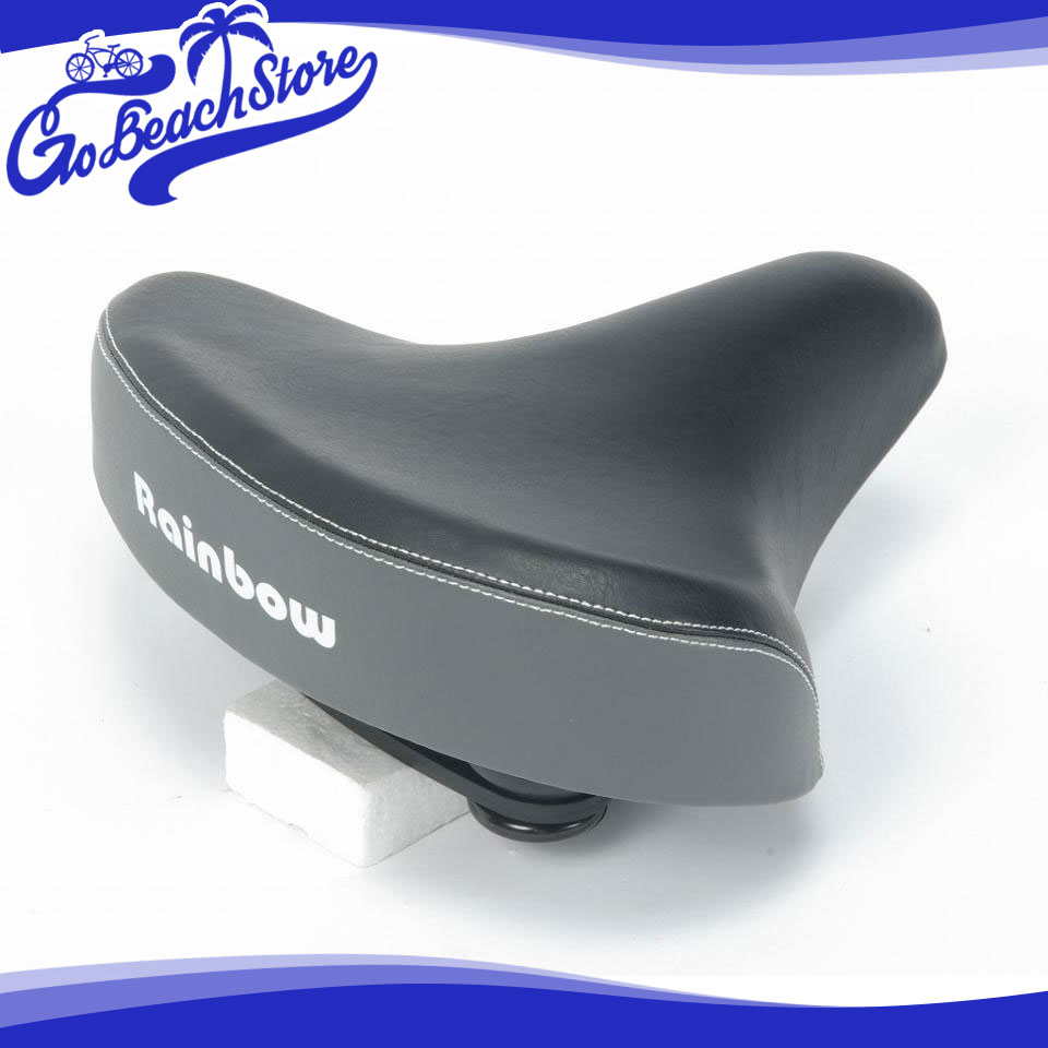 楽天市場】RAINBOW PRODUCTS BANANASEAT SADDLE/レインボーバナナシートサドル ビーチクルーザーやファットバイクにぴったり  ブラックラメ ホワイトラメ オレンジラメ レッドラメ ブルーラメ レパード ブラックレザー : 湘南 GO BEACH STORE