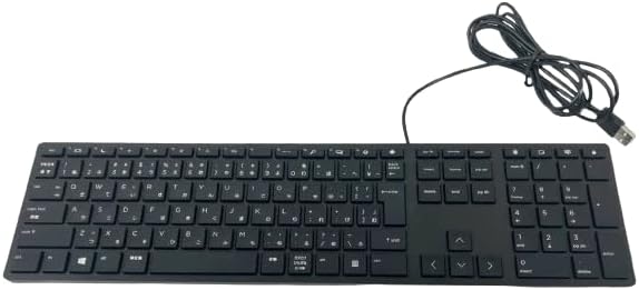 【新品未使用】キーボード HP L96909-291 Amazon | HP 有線 USB 薄型 320K 日本語配列 JPキーボード