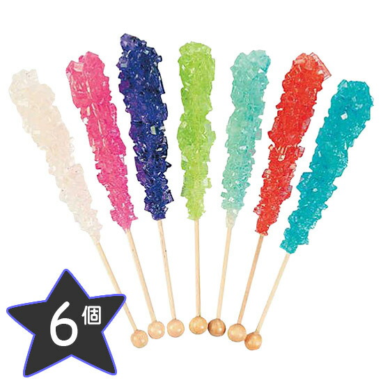 楽天市場】【1箱】CRISTAL STICK ROCK CANDY ロックキャンディ