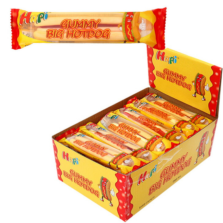 楽天市場】【メーカー直送】 ユピ ホットドッググミ バッグ 12P 24袋