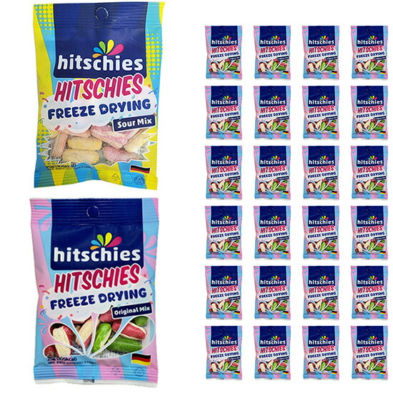【24袋】Hitschler ヒッチーズ 凍結乾燥 オリジナル/サワー 24袋(25g/1袋)