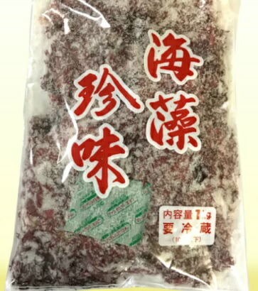 楽天市場 塩蔵 赤とさかのり 1kg 国産 とさか海苔 海藻 業務用 冷蔵商品円以上で送料無料 ごちそうマルシェ