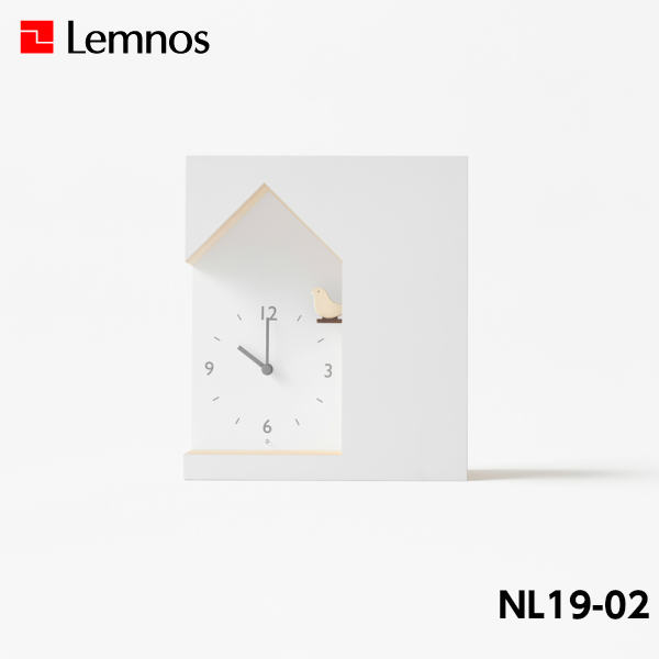 レトロマッチラベル 北欧デザイン 鳥 レムノス 置き時計 NL19-03 | www