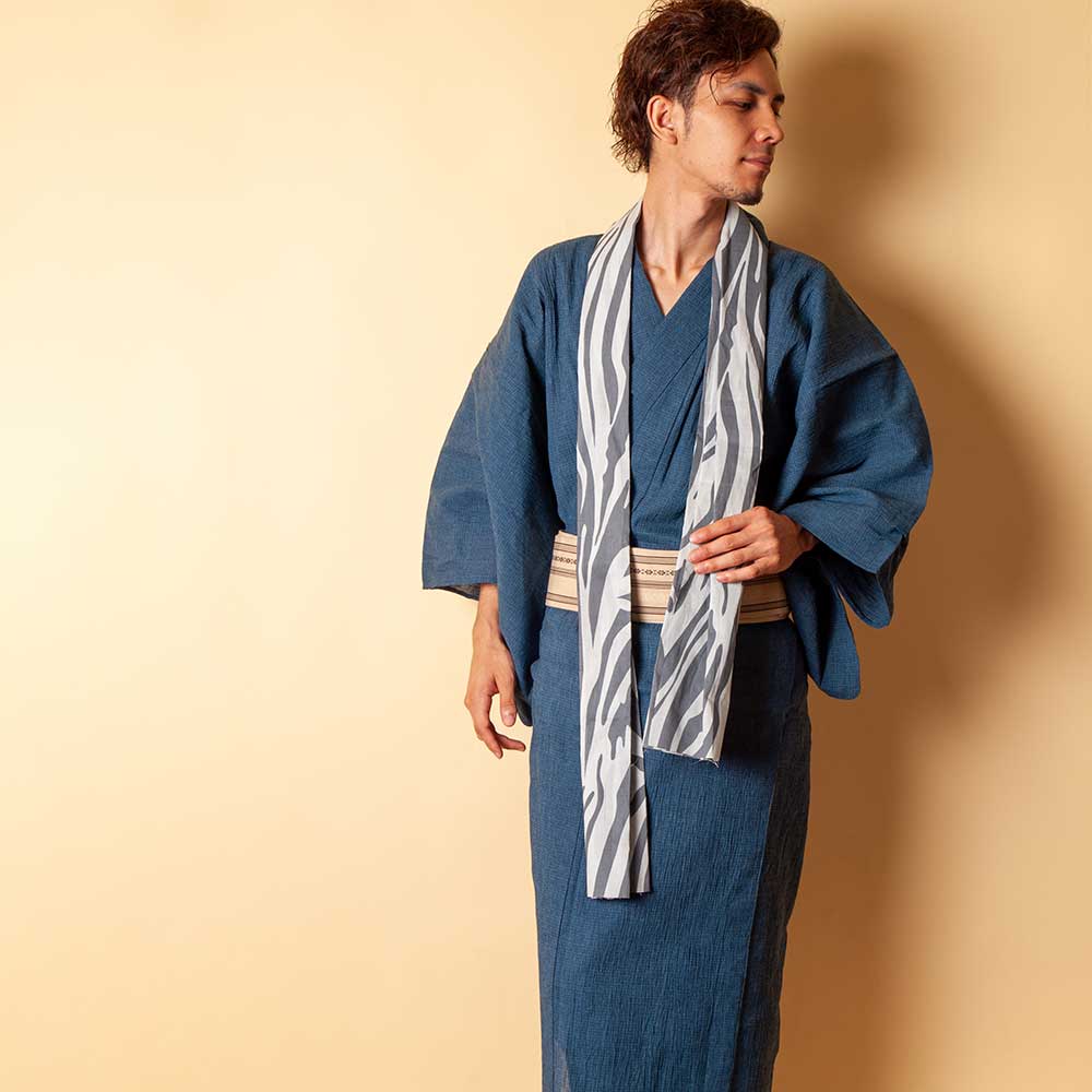 送料無料 浴衣 メンズ浴衣4点セット 浴衣 帯 下駄 腰紐 日本製高級綿麻生地使用 振袖 バッグ 網代柄浴衣 セット レンタル 男性用お仕立て上がり 浴衣 4点 セット メンズ 男 浴衣 和服 和装 おしゃれ 夏祭り 大人 父の日 プレゼント