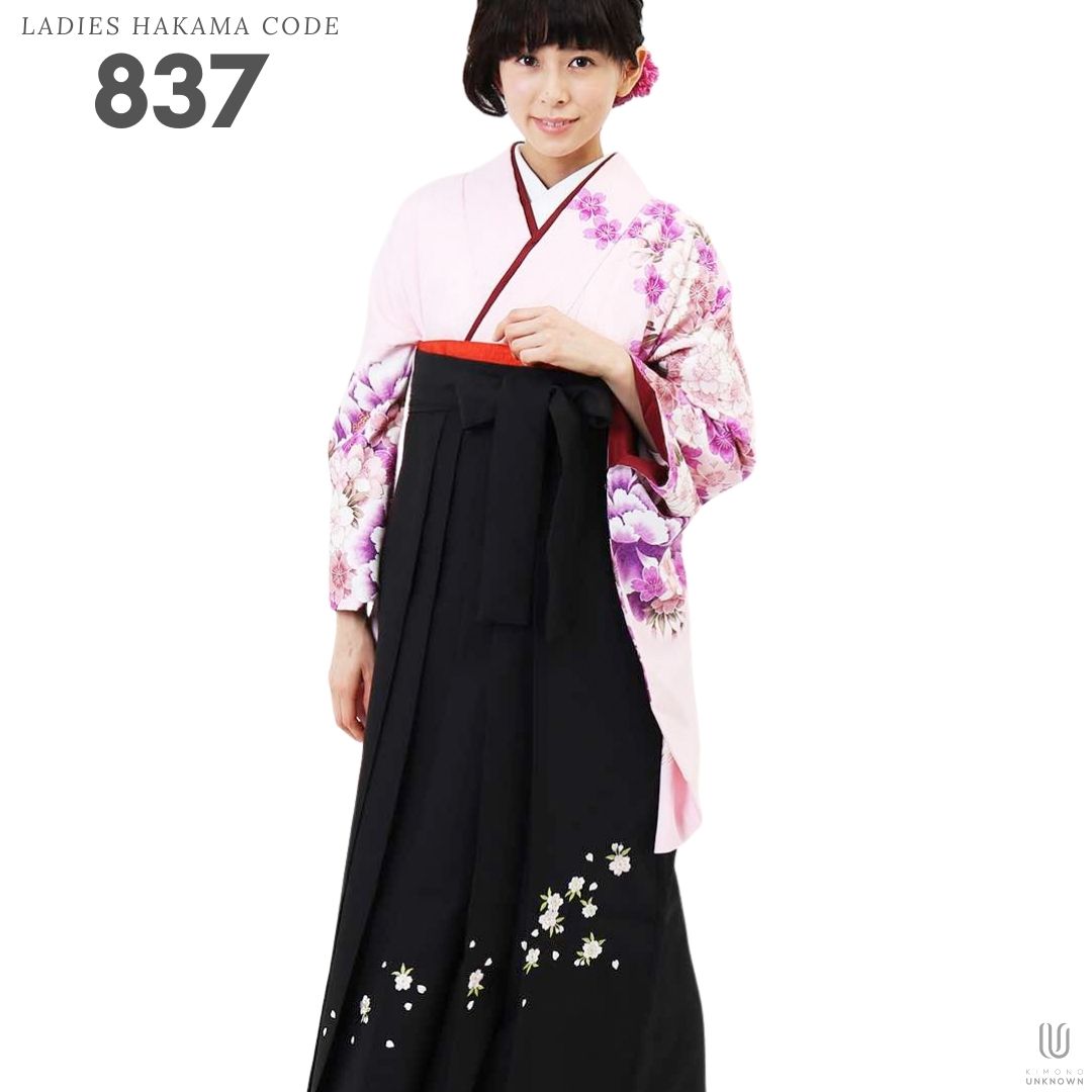 【レンタル】卒業式 袴 レンタル 女 フルセット 女性 袴セット 【対応身長157cm～165cm】【正統派】卒業式レンタル袴フルセット-837