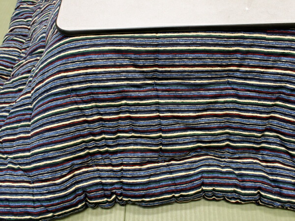 和調柄 手作りこたつ掛け布団 長方形 ２１０×２５０ｃｍ こたつ用布団 