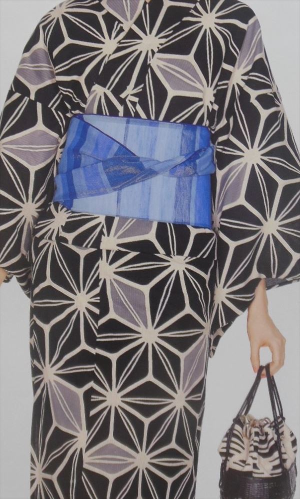 東京堀井　源氏物語　麻と綿の布ゆかた反物yukaw756378-0253｜眠りの森　たんごや