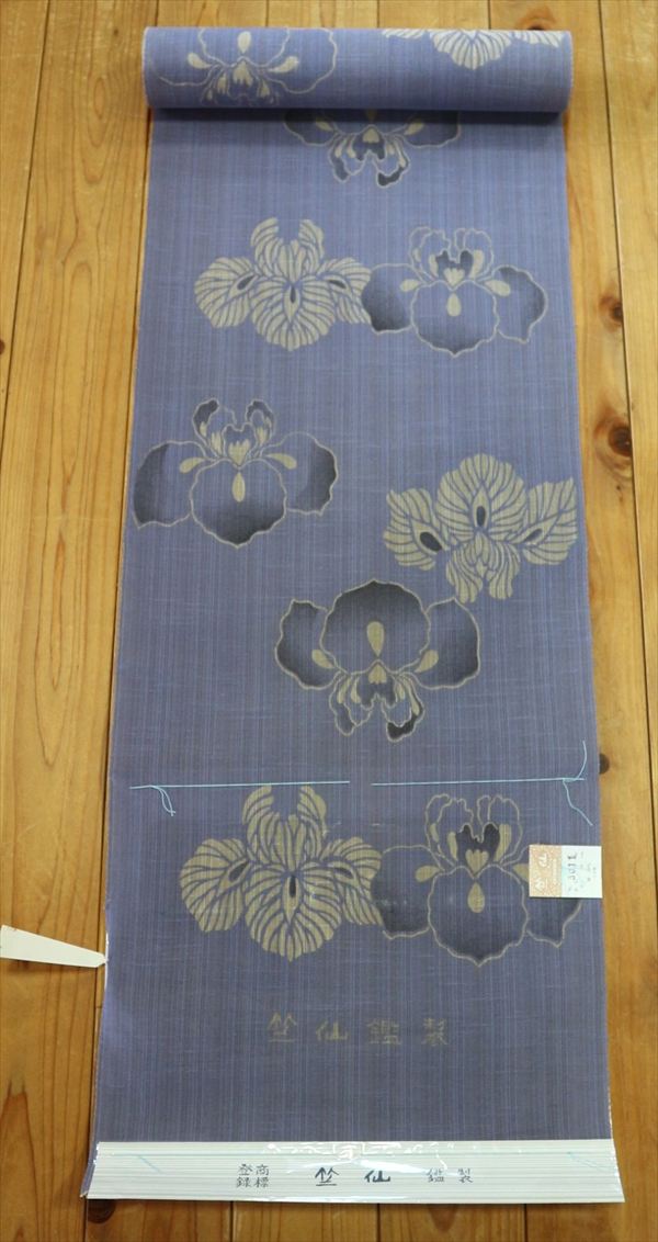 ゆかた反物竺仙 松煙染小紋yukaw5351028-12345|眠りの森 たんごや