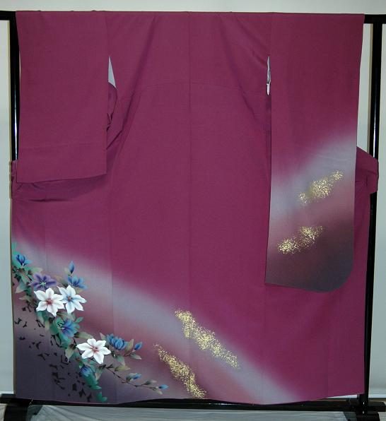【レンタル】振袖レンタル【青・青紫・緑系】【RF764】標準/Ｌ寸/7号/9号/11号/13号/春冬キャンペーン｜かしいしょうプラザ大きい留袖振袖