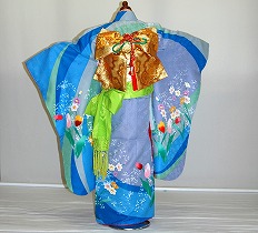 【賃借】【貸お召しもの】s95七五三・７歳御嬢さん賃借【貸お召しもの】往復貨物輸送無料【smtb-k】