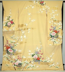 【賃貸】振袖賃貸【白・薄色系】【多色系・名著柄】 【RF912】広広とした大いさ/ゆったり/馬鹿でかい/幅ひろい/2Ｌ/3Ｌ/13号/15号/17号/19号/春冬社会的運動