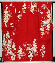 【レンタル】振袖レンタル【赤・ピンク・赤紫系】【RS761】標準/L寸/7号/9号/11号/13号 冬春キャンペーン|かしいしょうプラザ大きい留袖振袖