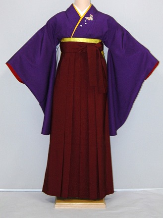 【レンタル】小振袖・２尺袖レンタル【RG53】振袖袴フルセット/教員/先生/学生/春冬キャンペーン
