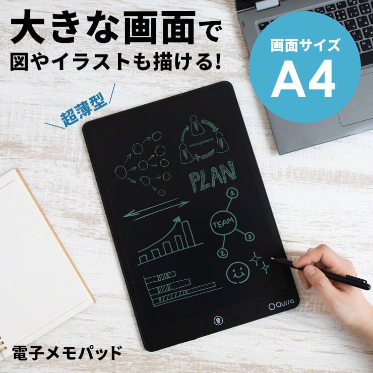 【楽天市場】電子メモパッド 電子メモ 電子メモ帳 デジタルメモ 筆圧感知付き おしゃれ デジタルメモパッド 持ち運び ロック機能 電子ノート ...