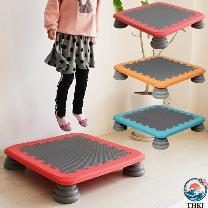 【全品2点で5%OFF】ジャンピングボード トランポリン 子供用 大人用 ダイエット マット ジャンピング ボード 家庭用 フィットネス おもちゃ 室内 ###トランポリン001-###