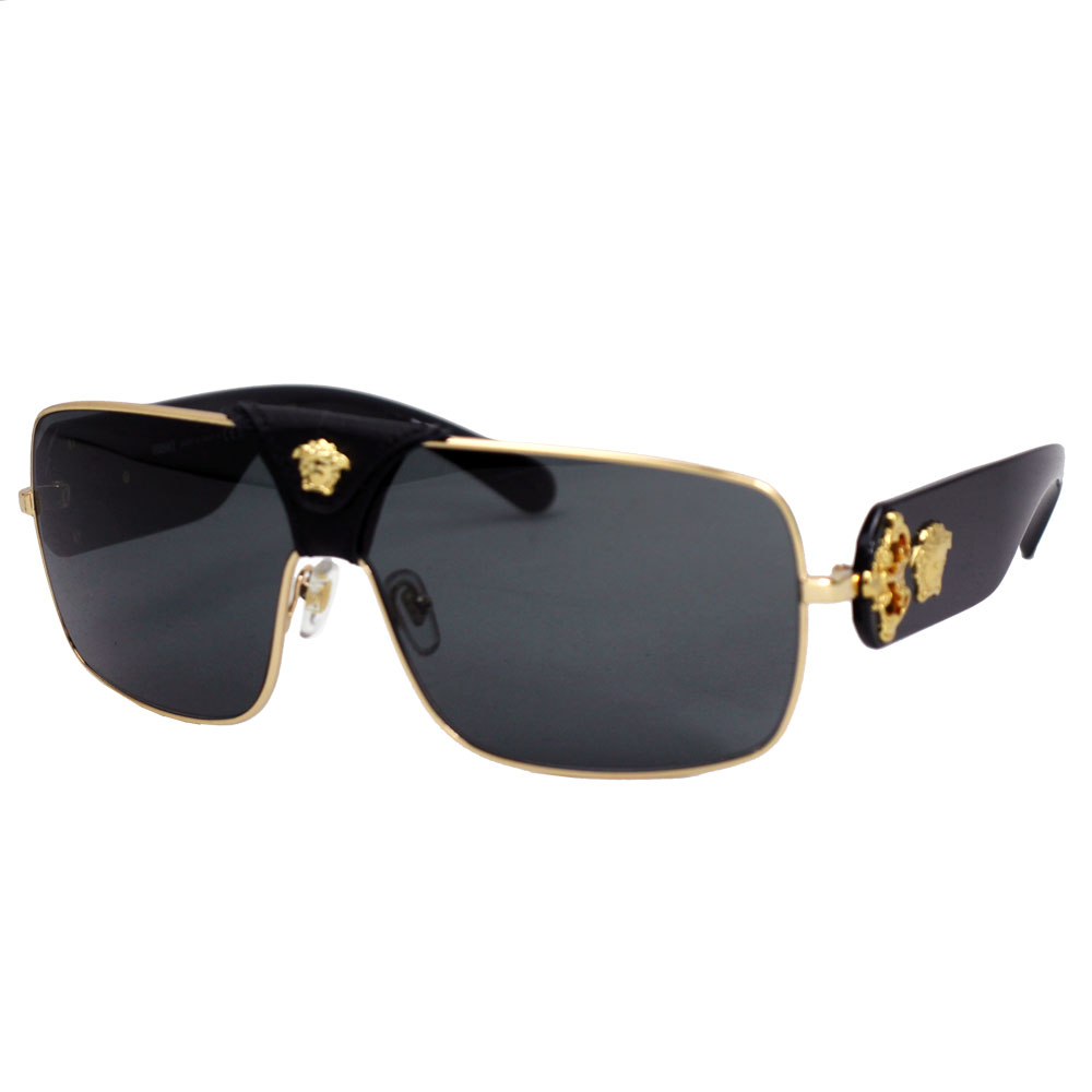 楽天市場】ヴェルサーチ サングラス メンズ ブランド メタル ゴールド