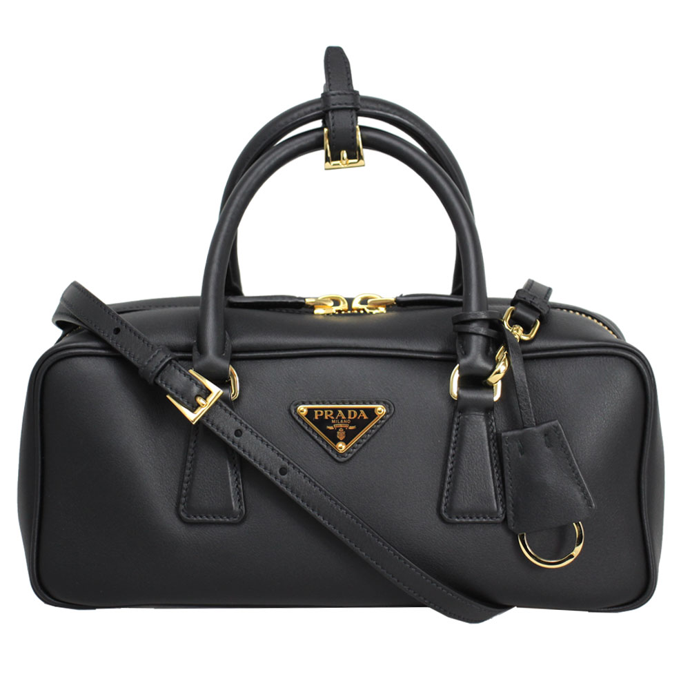 楽天市場】プラダ ハンドバッグ ショルダーバッグ レディース ブラック