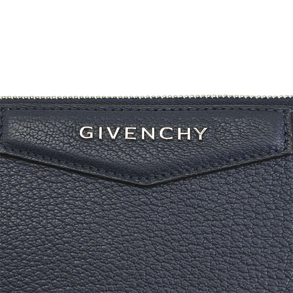 現金特価 ジバンシー バッグ レディース Givenchy クロスボディ ポーチ アンティゴナ レザー ネイビーブルー Bleu Nuit 403 ブランドショップ ゴーガイズ 公式店舗 Neostudio Ge