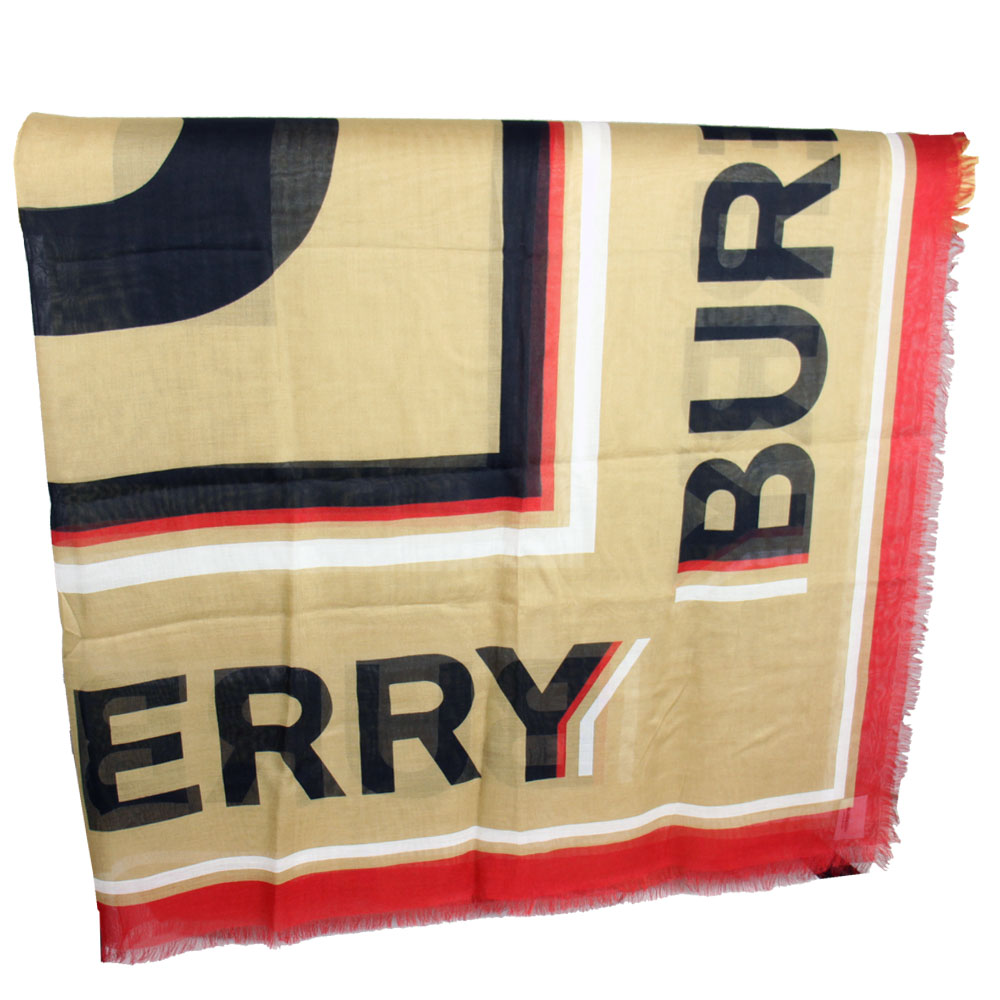 ★バーバリー　マフラー　ブラウン　Burberry 楽天市場】BURBERRY バーバリー 8021949 カシミヤ混ウール