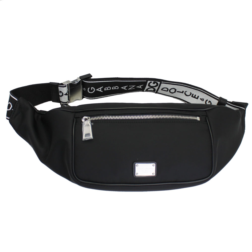 送料無料 一部地域を除く メンズ ナイロン ブランドショップ Bm1495 Dolce Gabbana ウエストポーチ ゴーガイズ ドルチェ ガッバーナ バッグ ブラック ホワイト Bm1495 メンズ バッグ ナイロン バッグ B9i48 ドルチェ ガッバーナ ロゴベルト ボディ バッグ