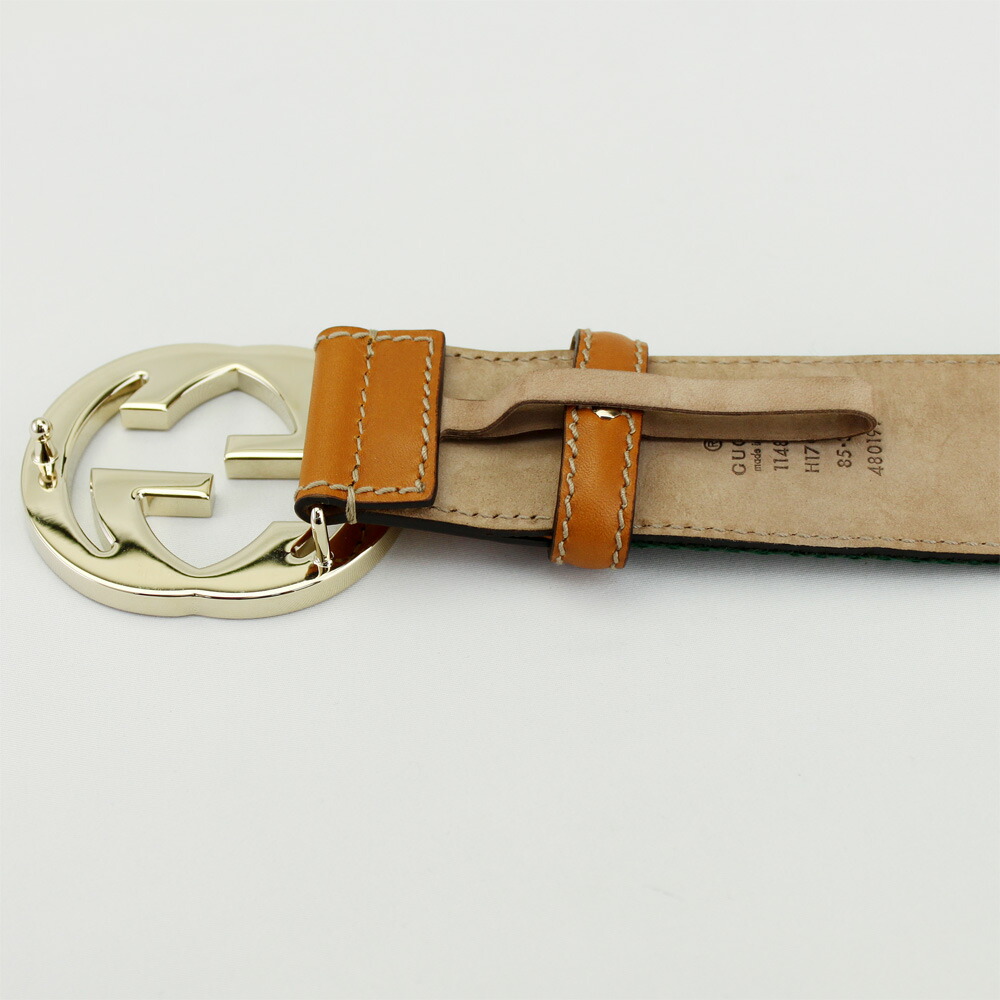 mens brown leather gucci belt