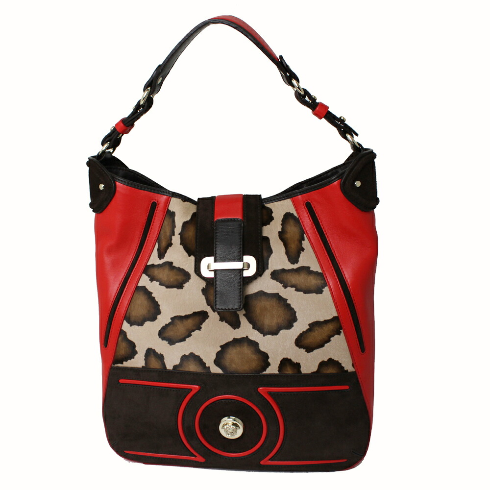 VERSACE ヴェルサーチ ハラコ ショルダーバッグ DBFD096 訳あり 108,900円