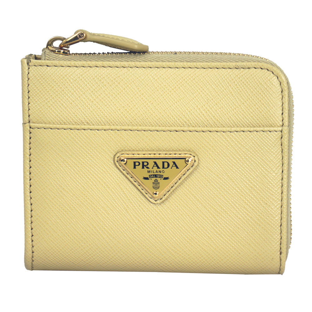 プラダ カードケース レディース PRADA サフィアーノレザー バニラ 1ML060 QHH F0032｜ブランドショップ ゴーガイズ