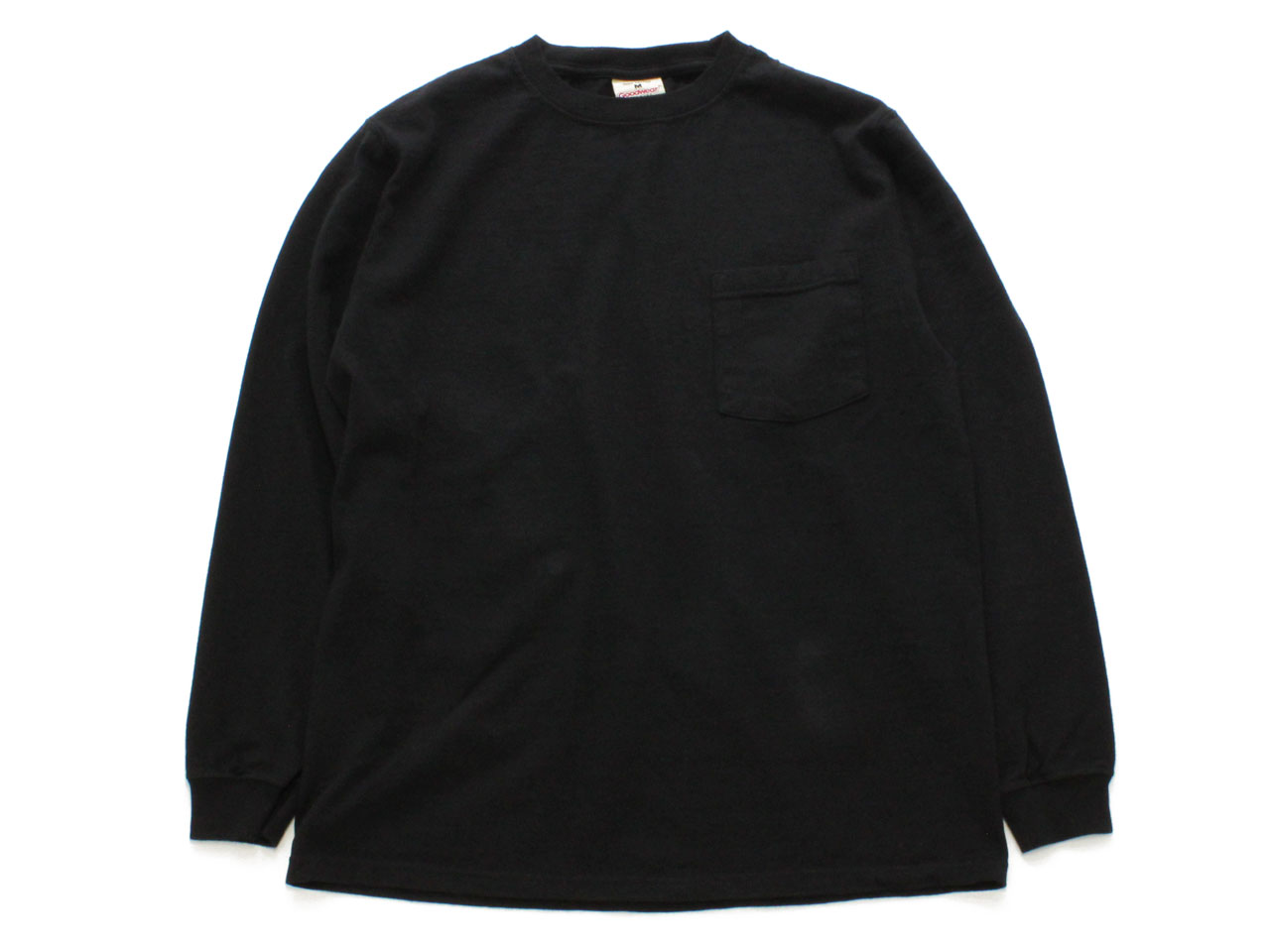 GOODWEAR【グッドウェアー】L/S POCKET TEE *BLACK|男のド定番Shop