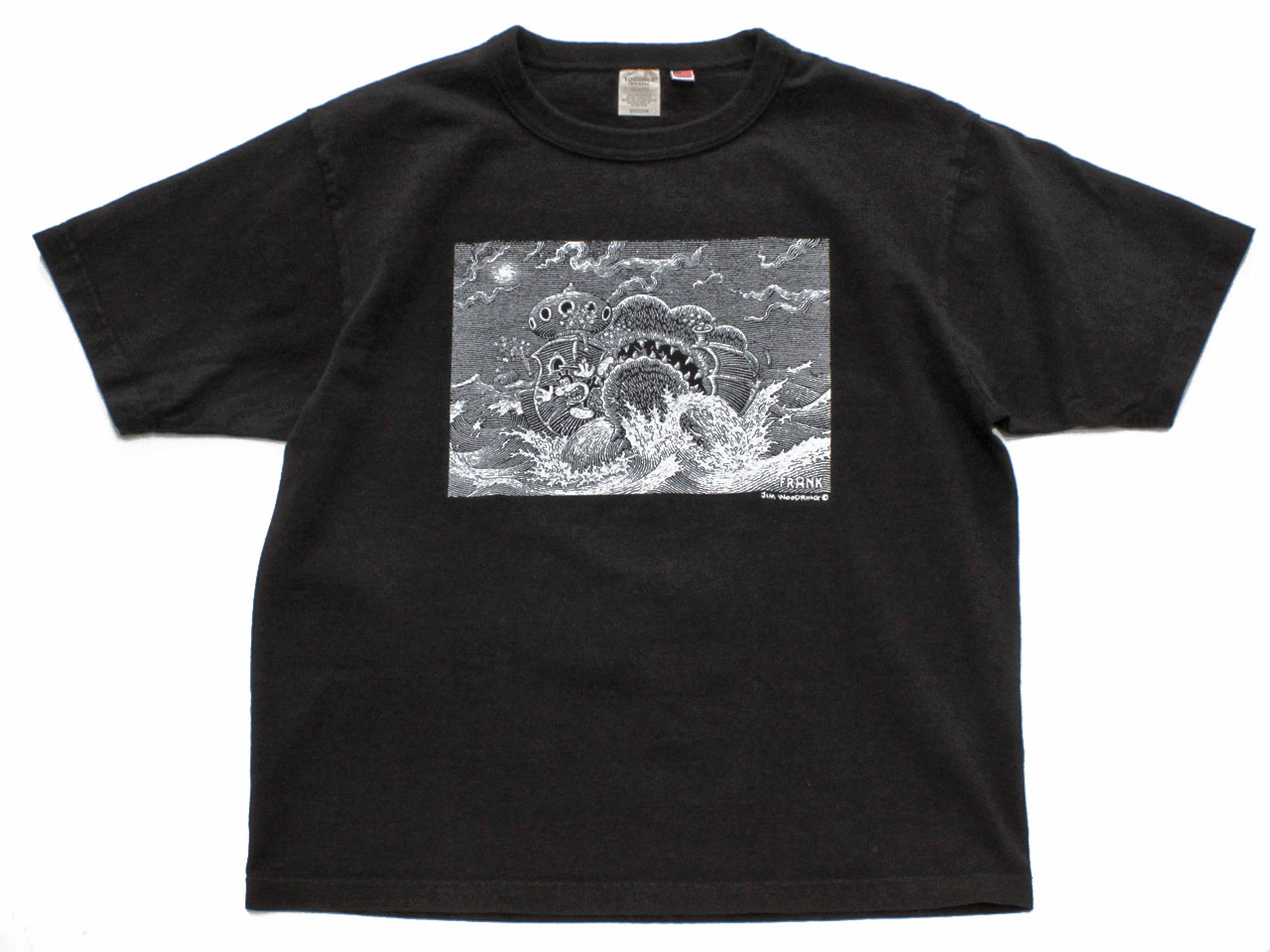 TOUGHER【タファー】 BREA S/S TEE *FRANK2/BLACK