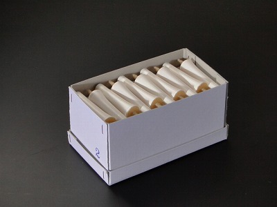 和キャンドル（和置き目ソク） いかり型 2号白 １箱（50本入）