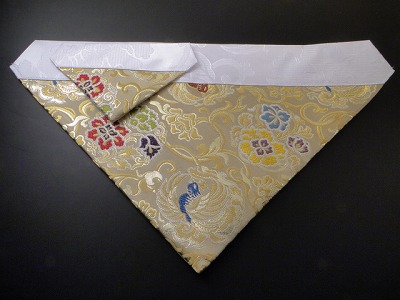 楽天市場】【P2倍☆マラソン限定】京都 西陣織 縦糸正絹製 冬用三角打