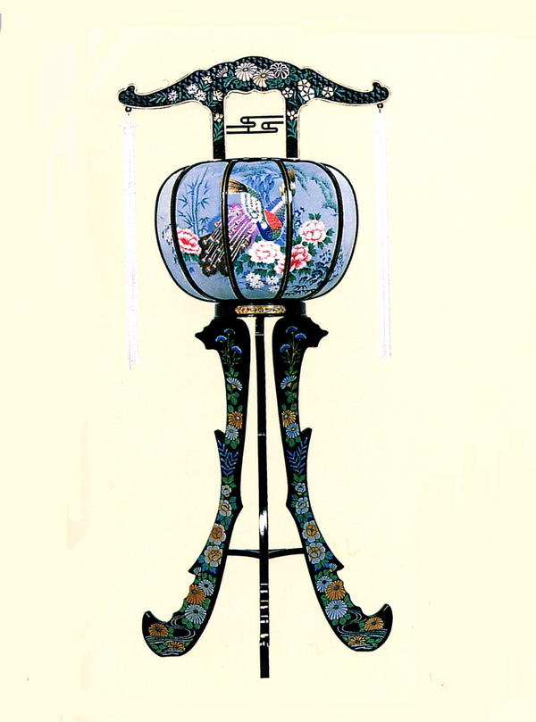 22300 清風3号花柄 一対入｜仏壇 仏具 数珠 線香 ゴクラク堂
