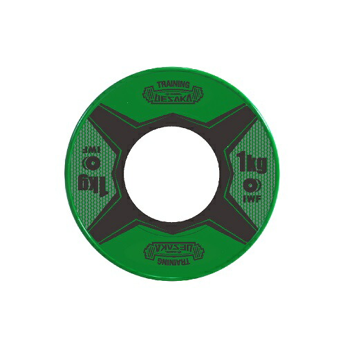 楽天市場】UESAKA D型トレーニング用プレート 25kg（2枚1組）ウエサカ