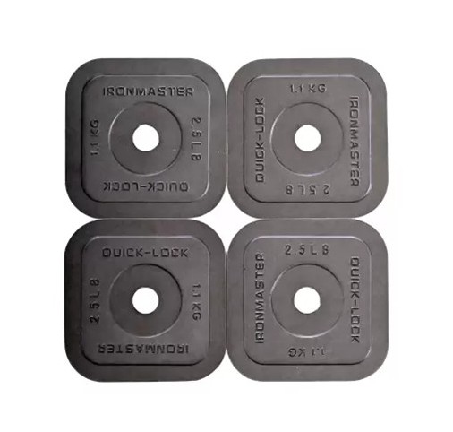 楽天市場】Ironmaster クイックロックダンベル用120ポンド増量キット