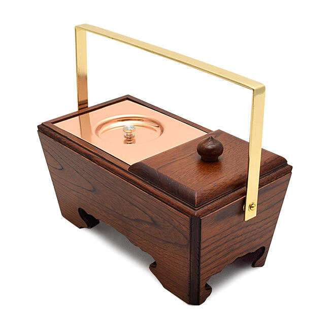 楽天市場】【角香炉】取っ手付き香炉 栓材7寸（幅21cm 奥行11cm