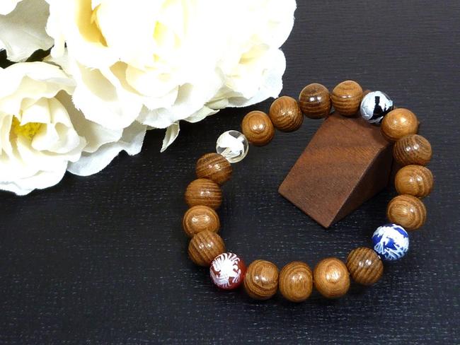 楽天市場】『四神（ししん）ブレスレット』黒檀仕立て 8ミリ【当店限定