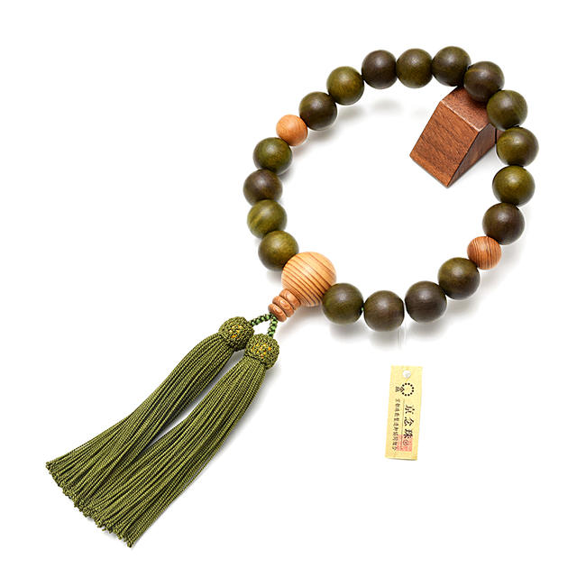 楽天市場】【数珠】『屋久杉（やくすぎ）／ラピスラズリ』18玉男性用