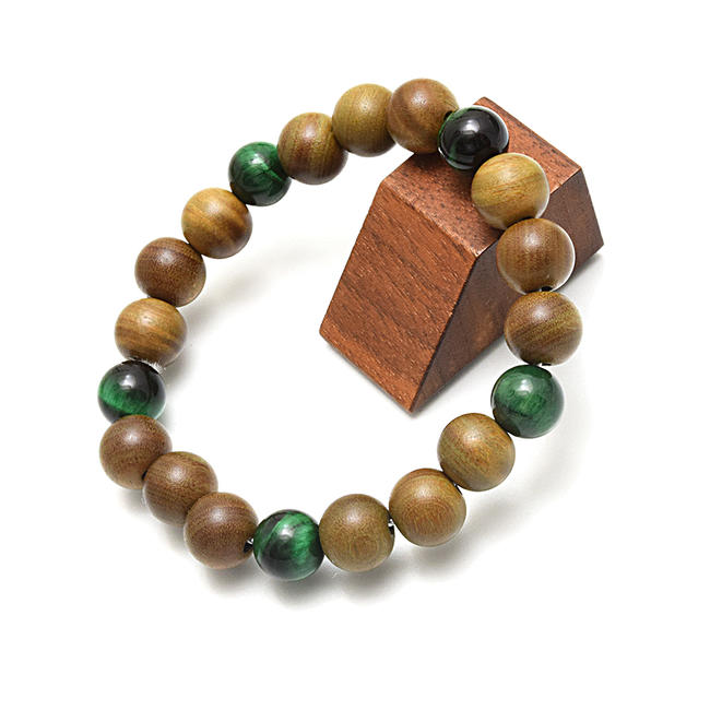 楽天市場】【ポイント10倍 エントリーで】『虹色貴珠ブレスレット（木