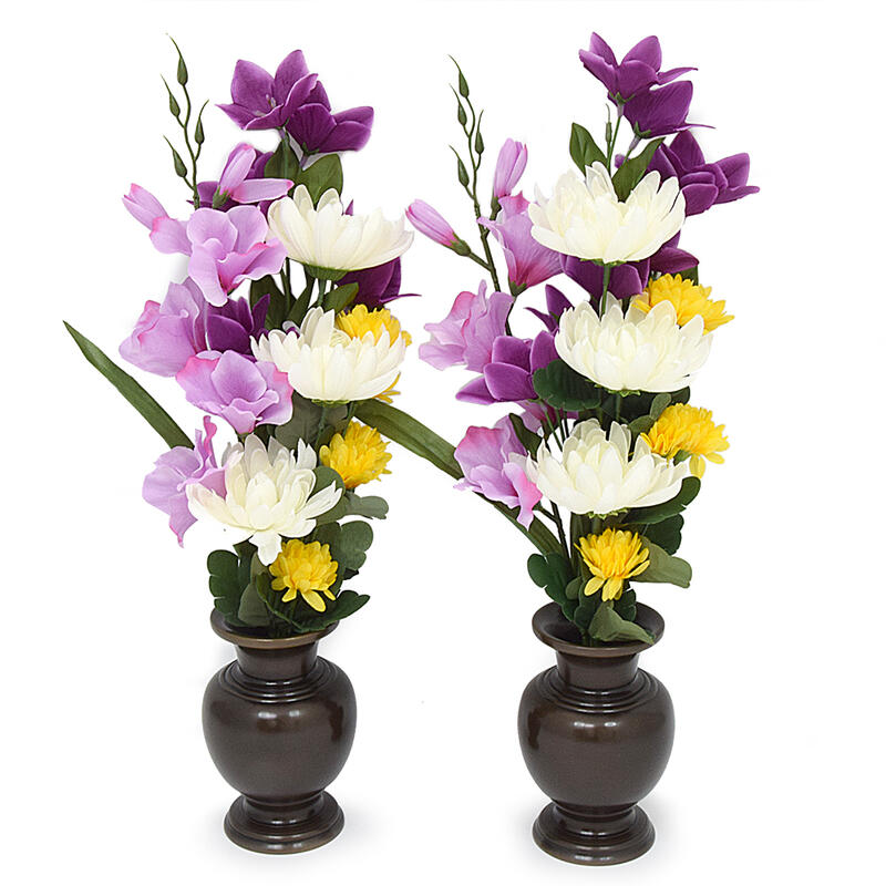 楽天市場】【ポイント10倍 エントリーで】【仏花】墓用/仏壇用 造花