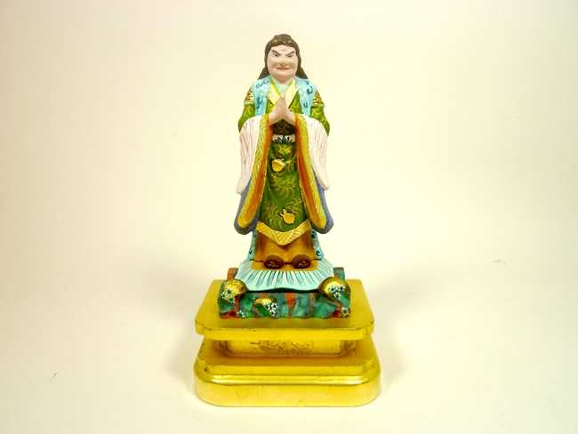 【楽天市場】【仏像】鬼子母神 2寸8分(鬼面型）日本製-極彩色仕上げ 日蓮宗仏像 お仏像：ごくらくや