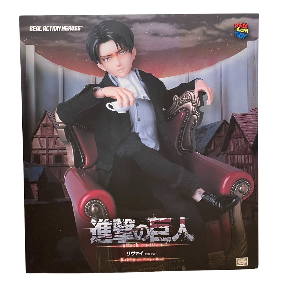 進撃の巨人　リヴァイ　アニスタ限定　3点セット 進撃の巨人 リヴァイ 画像 進撃の巨人 リヴァイver. 調査兵団