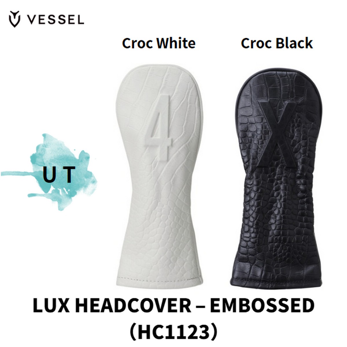 送料無料【新品】【ヘッドカバー】ベゼル ユーティリティ用 LUX HEADCOVER EMBOSSED （HC1123）