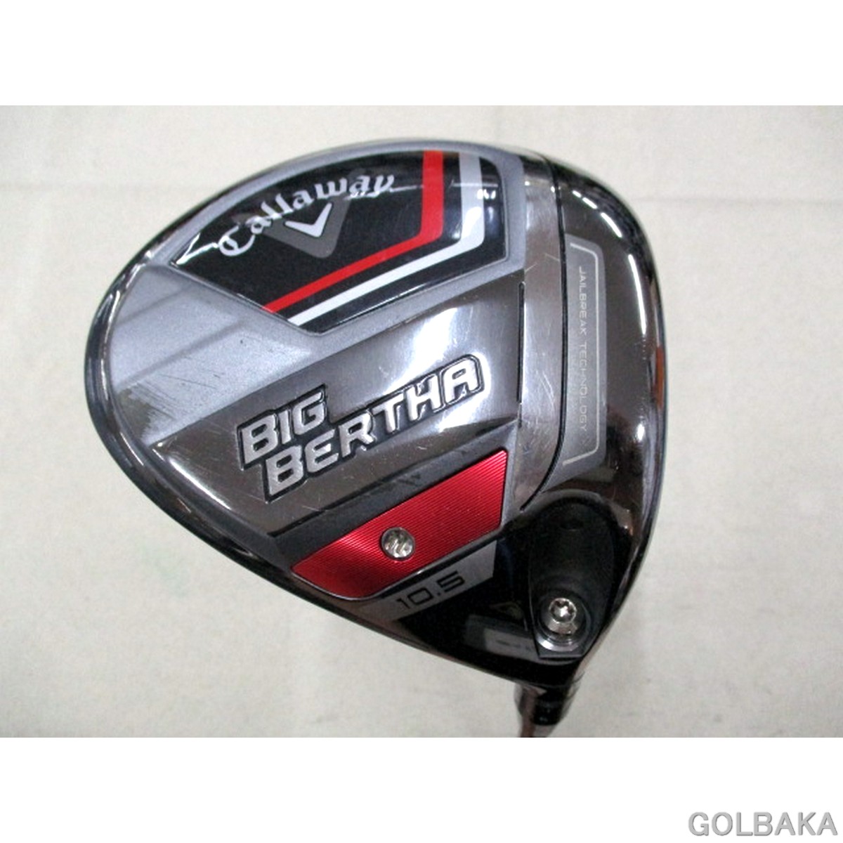【中古】BC：キャロウェイ　BIG　BERTHA ドライバー1ｗ ロフト10.5° フジクラ　スピーダーNX forキャロウェイ/R