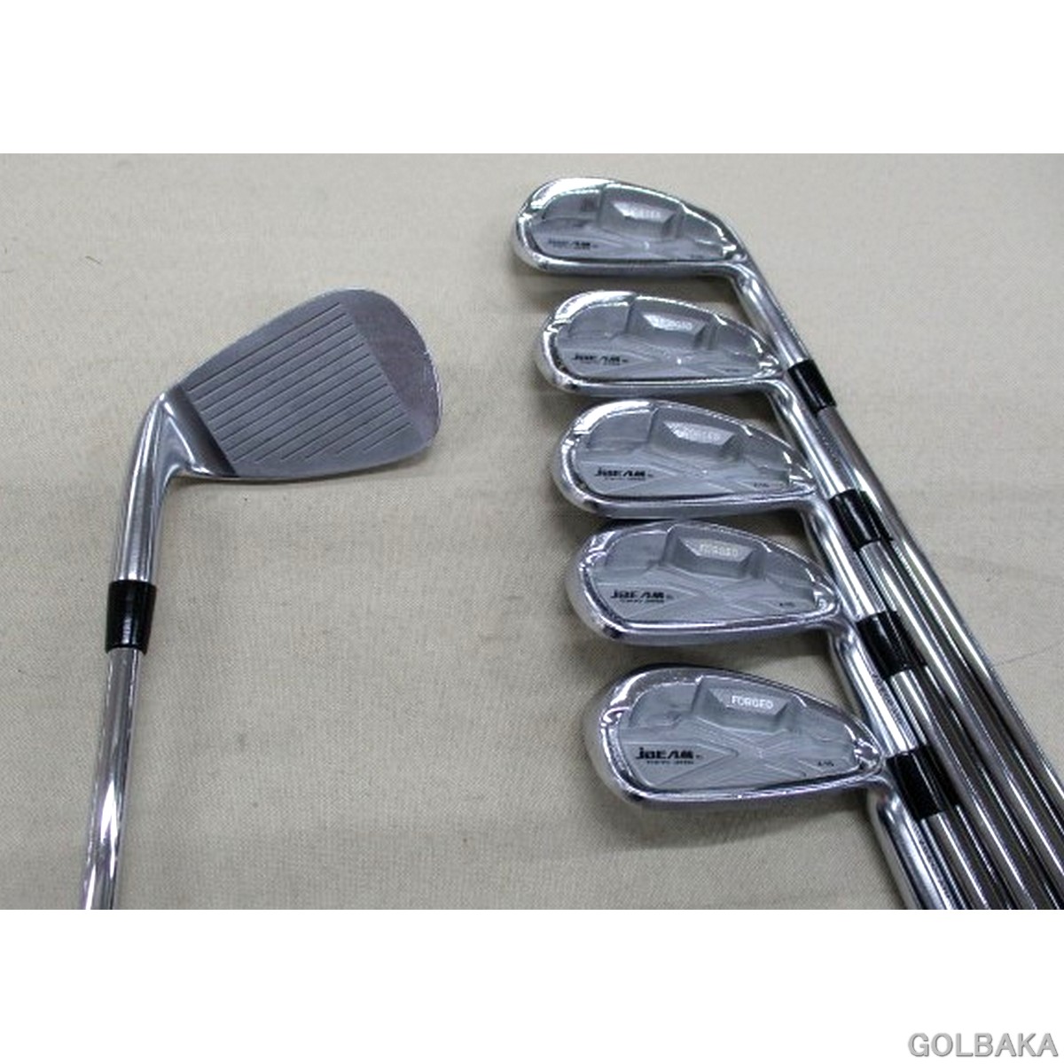 【中古】C：J光束 X-15 フォージドアイアンセット6本（＃5～＃9.PW） 屋根裏部屋25° N.S.PRO 950GH   /S アイアン-クラブ