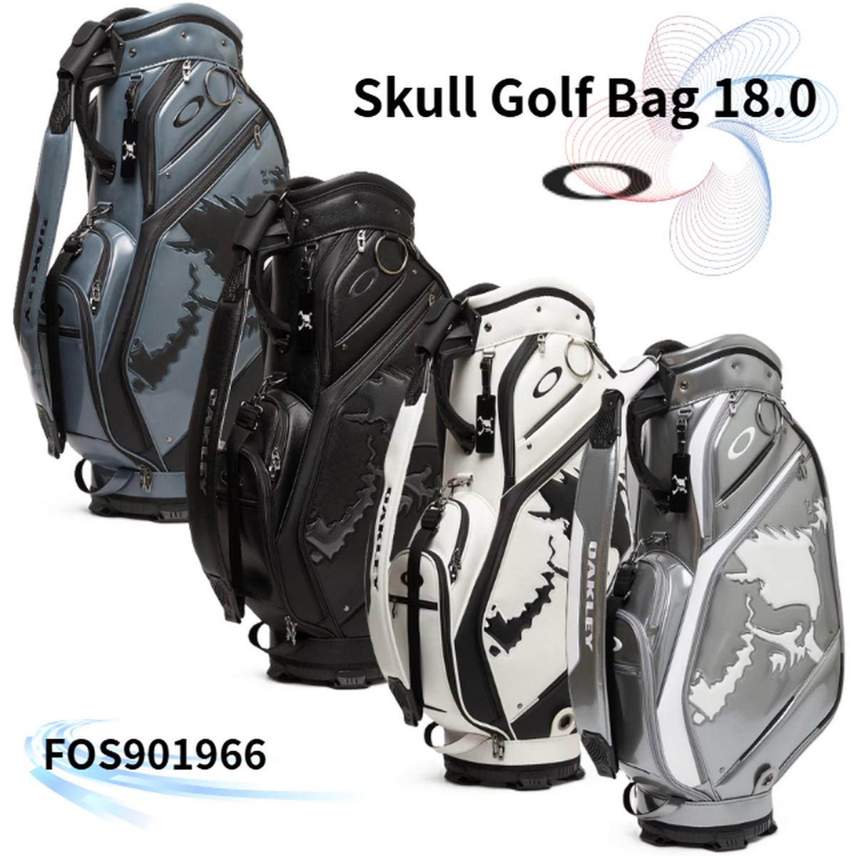 楽天市場】オークリー ゴルフ スカル キャディバック【OAKLEY